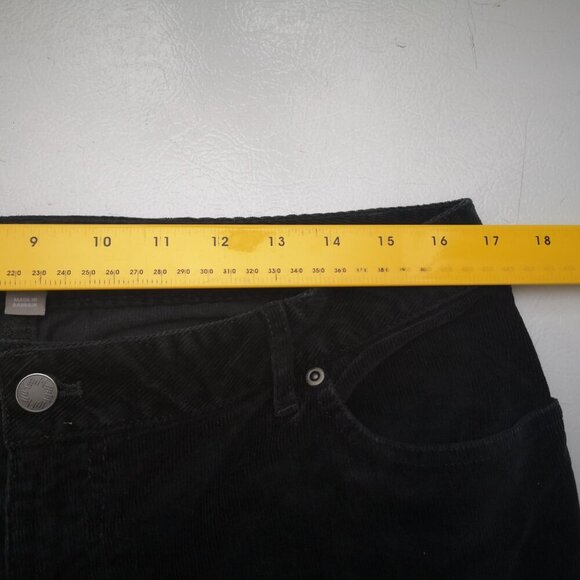 J. Jill Ladies Size 12 Black Stretch Slim Leg Corduroy Pants - Picture 9 of 11
